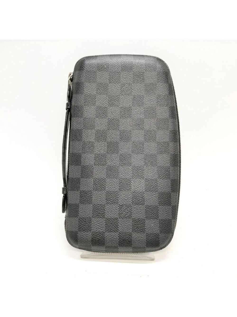 Louis Vuitton LV Long Wallet Black Damier Graphite 350-081925